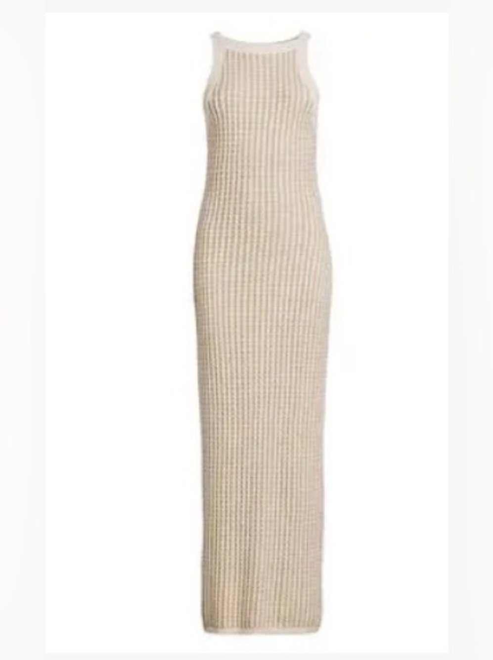 Anthropologie SANCIA Dorina Textured Knit Maxi Dress
